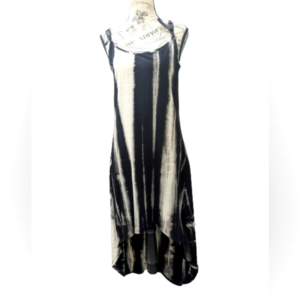 RUDSAK Monochrome High Low Dress